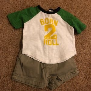 Gap Top & Carter’s shorts